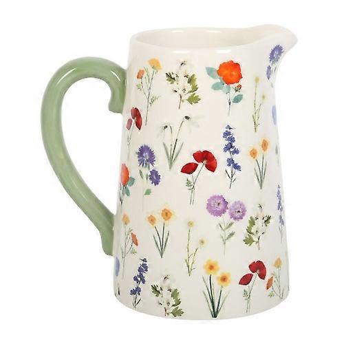 Something Different Wild Flowers Ceramic Jug