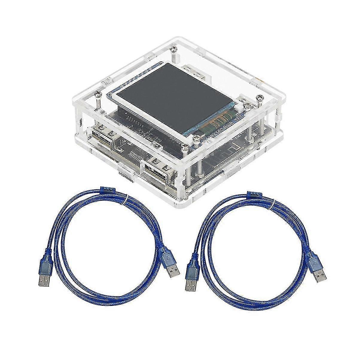 Kmbox B+Pro Key Mouse Controller for DMA & Dual Computer with LCD Display