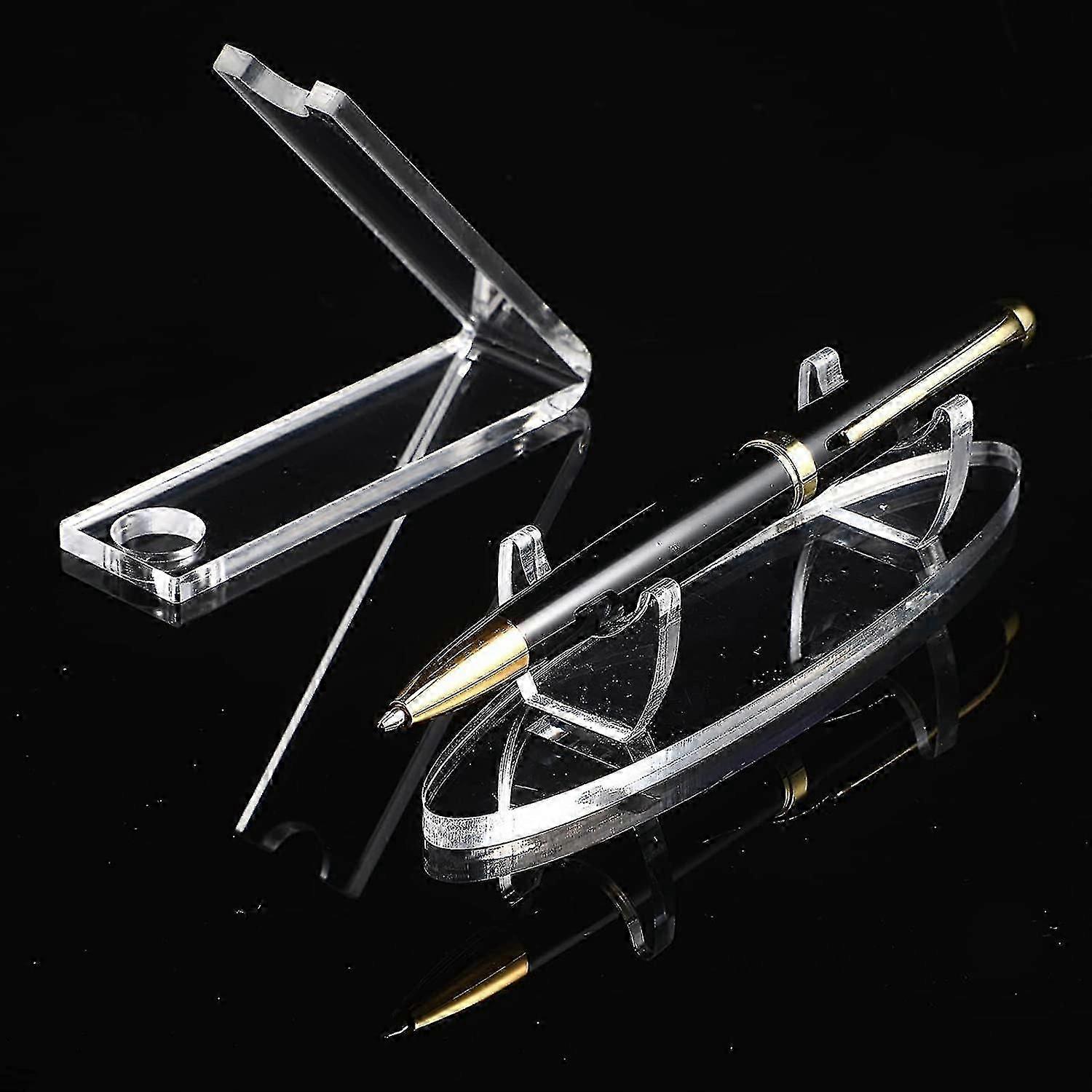 Acryl Stifthalter Display Stand Bleistift Display Halter Füllfederhalter Kugelschreiber Stift Display Rack für Stifte Bleistift Display Klare Bleistift Zauberstab Halter Schau M