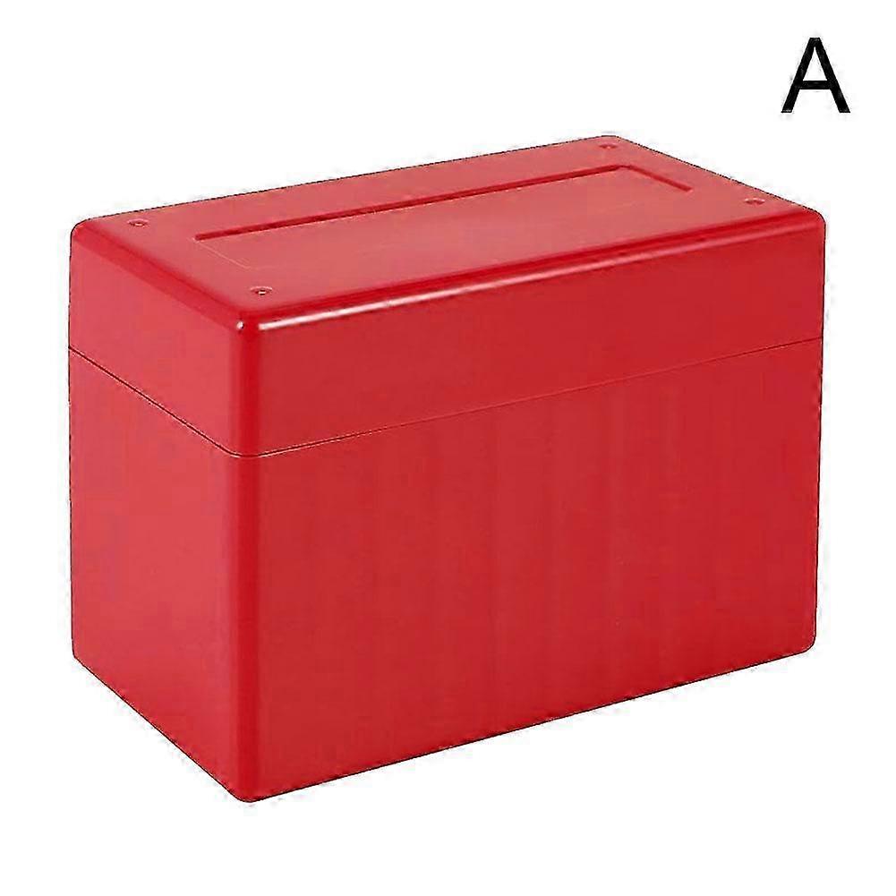 2025 Red (A) $ Commemorative coin protection box collection box identification box storage box 10 pieces