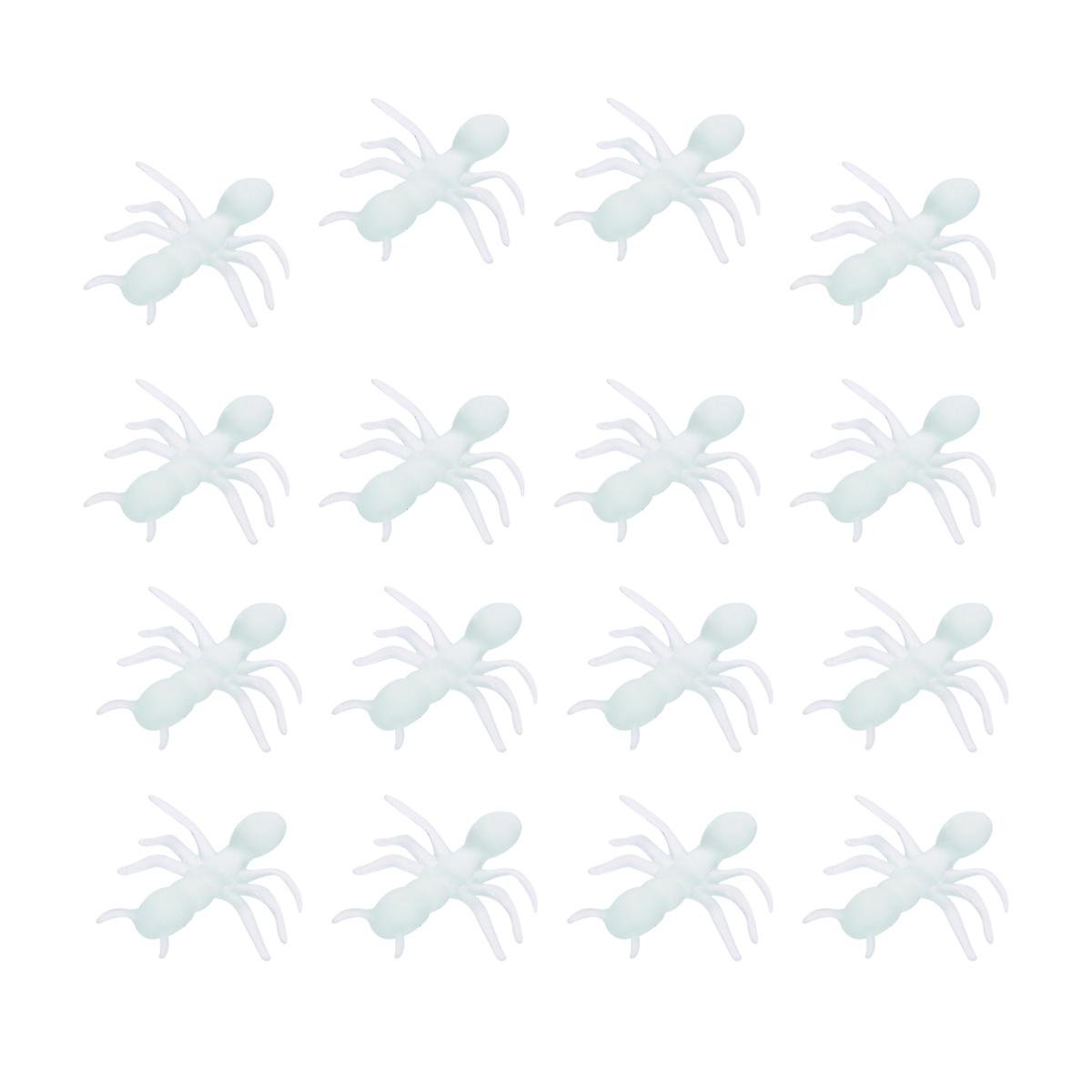 Simulation Ants Halloween Plastic Prank Toy with 50Pcs Luminous Color