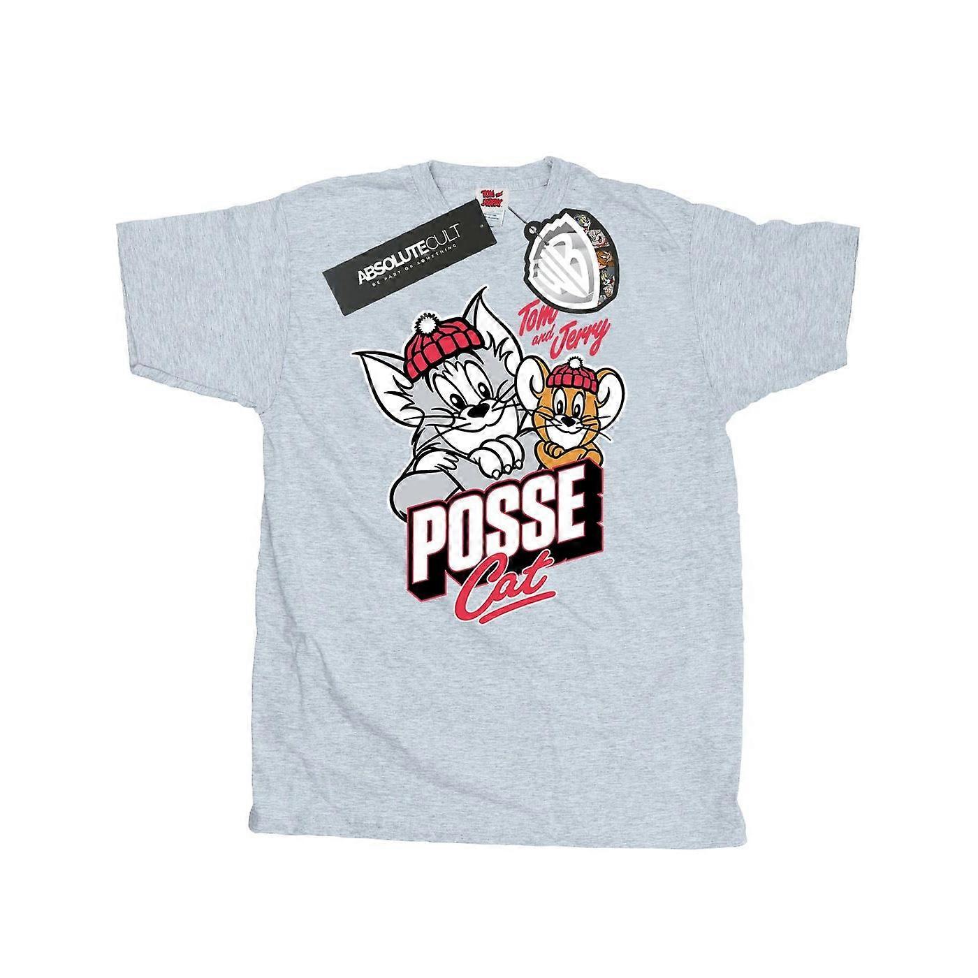 Tom a Jerry Pánské Posse Cat tričko