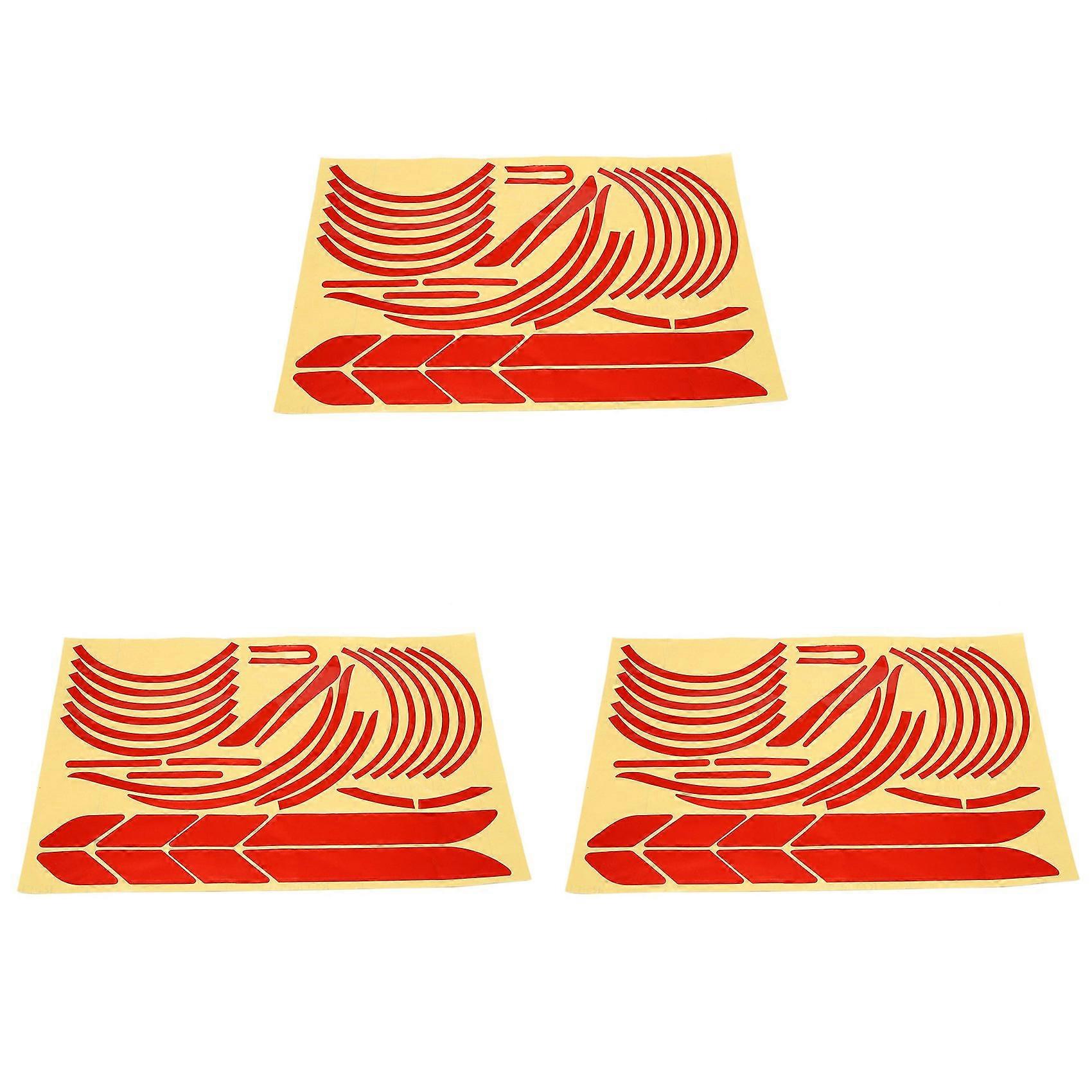1 Set Reflective Stickers Scooter Full Set Stickers for Series Kickscooter Foldable Stickers