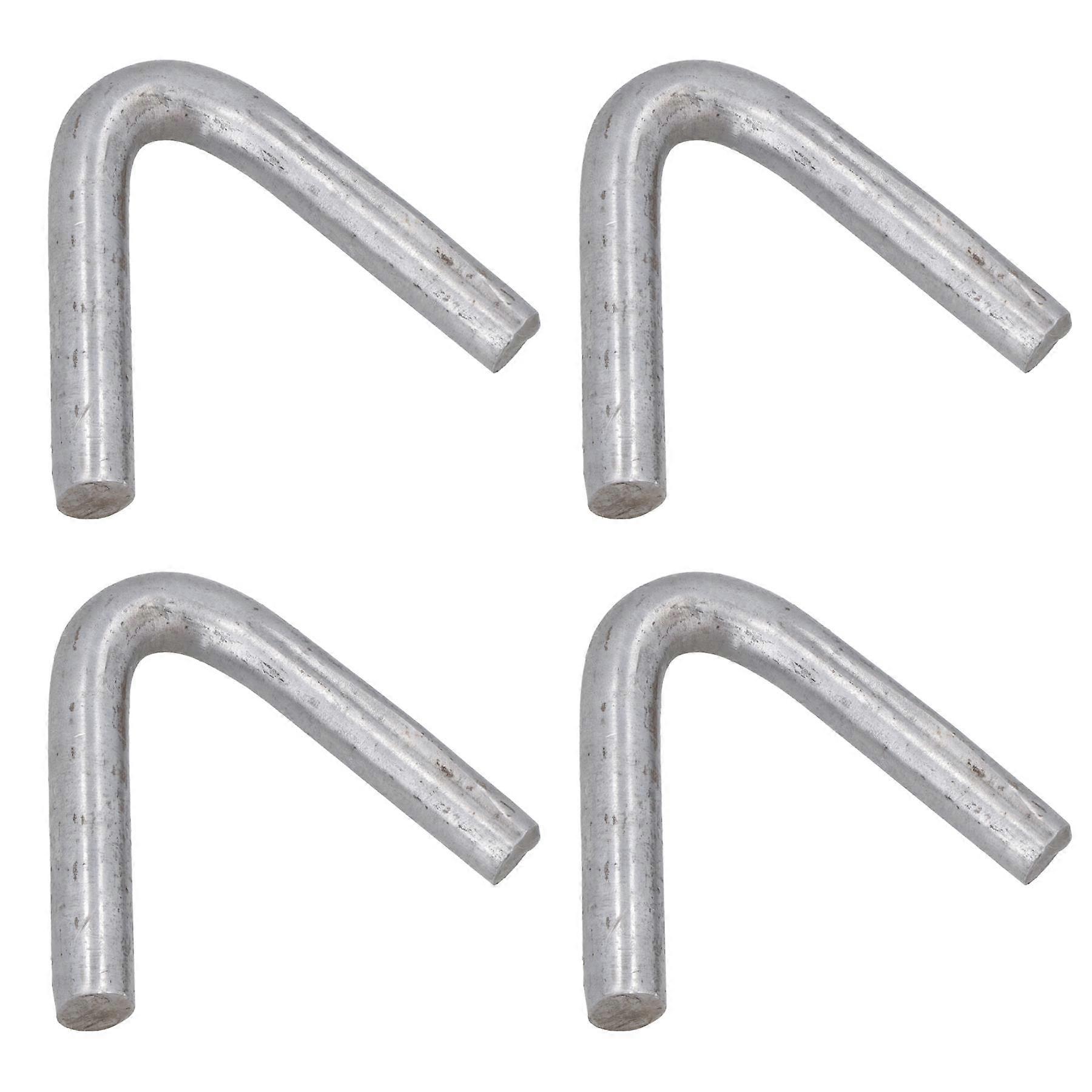4pk Weld On Rope Hook Tie Down Anchor Strap Point 12mm Self Colour