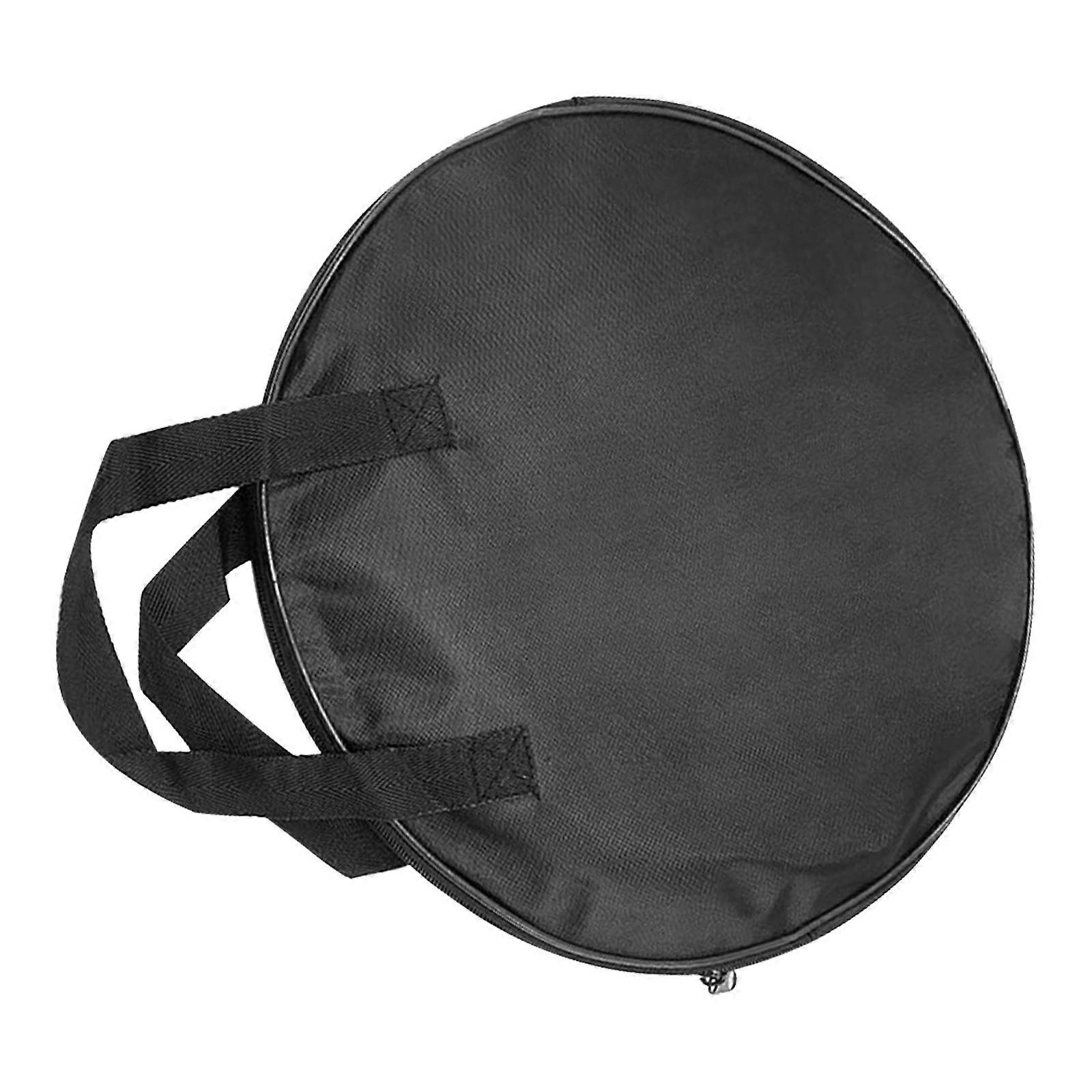 Drum Hardware Bag Drum Practice Pad Bag for Transporting 2Pcs Black Oxford