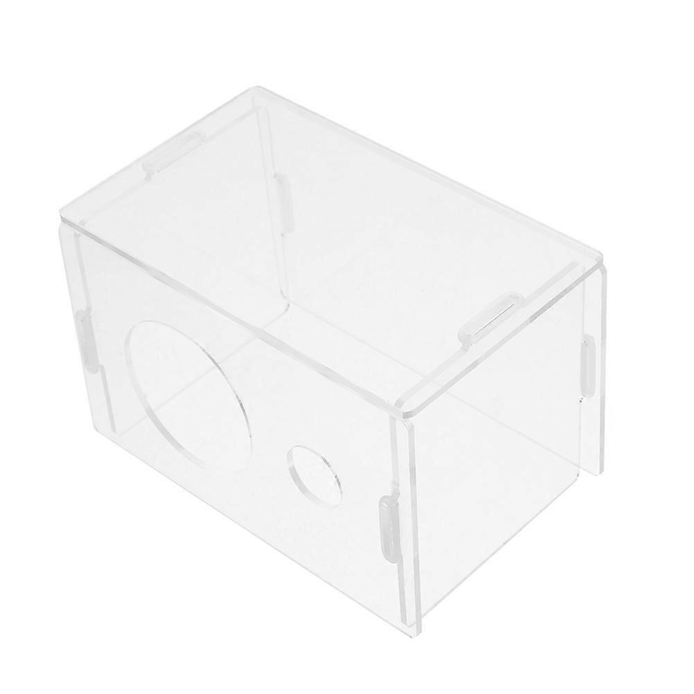 Transparent Acrylic Hamster Hideout for Small Pet Shelter 5Pcs Set