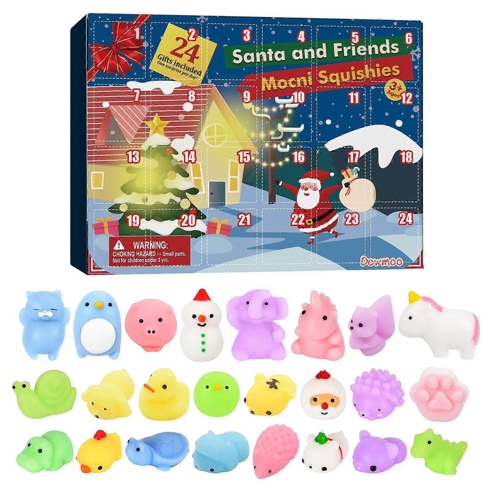 Christmas Advent Calendar 24 Days Countdown Calendar Blind Box Christmas Toy