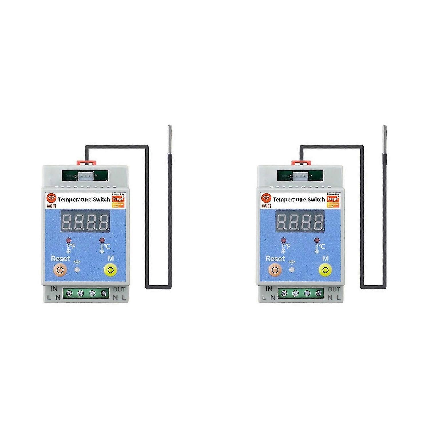 Tuya WiFi Temperature Switch Timer Temperature Control Switch 16A