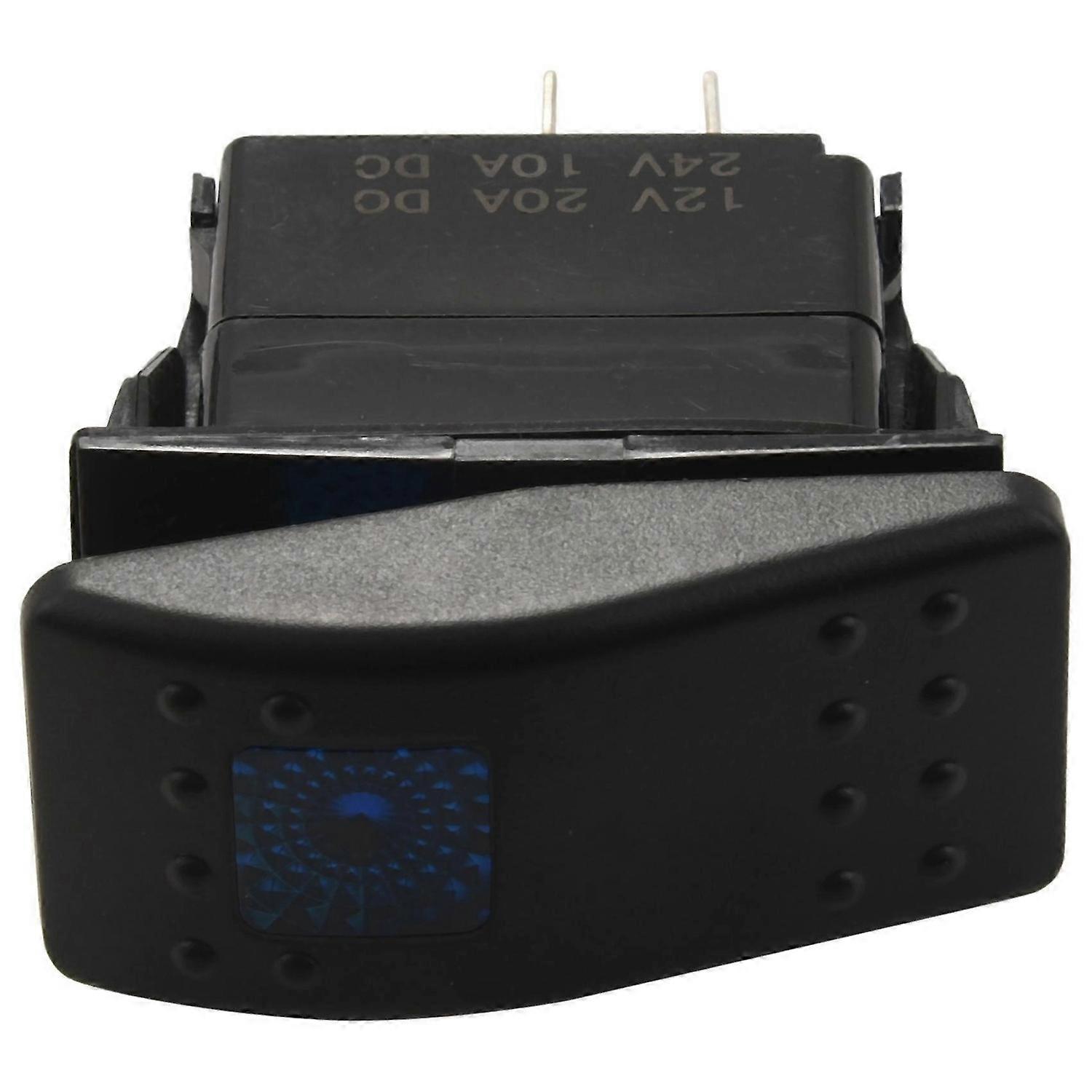 12v 20 Amp LED On/off Boat Marine SPST 3P Rocker Switch with Light