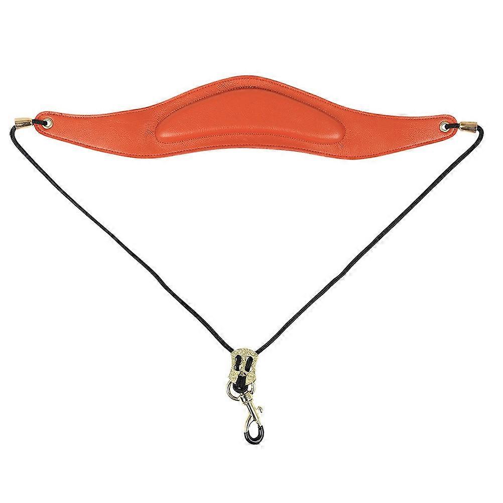 Orange Saxophone Neck Strap Strap for Saxophone 2Pcs Tool