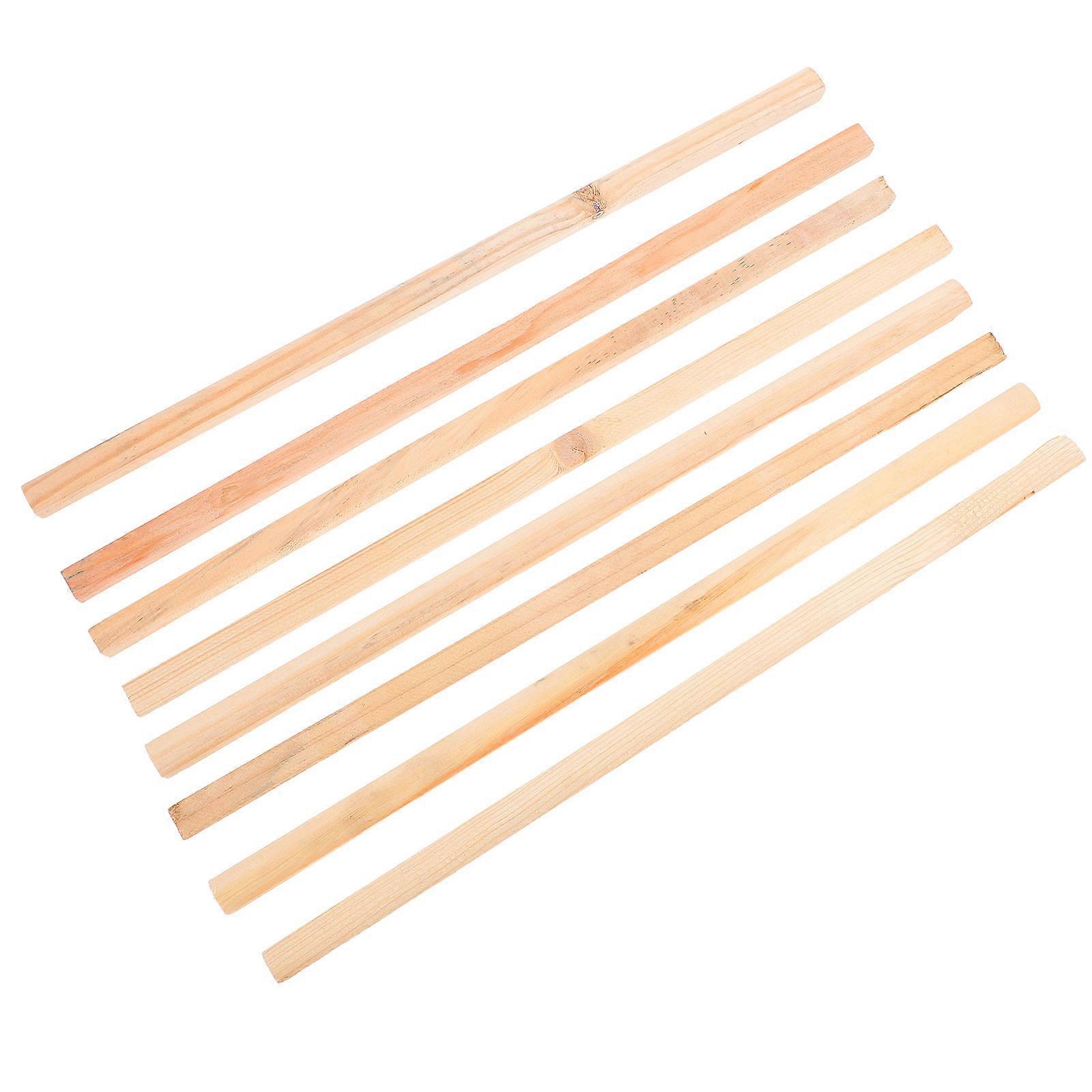 Woodcraft Sticks for Artwork Scroll Mounting 24Pcs Wood Hanging Poles