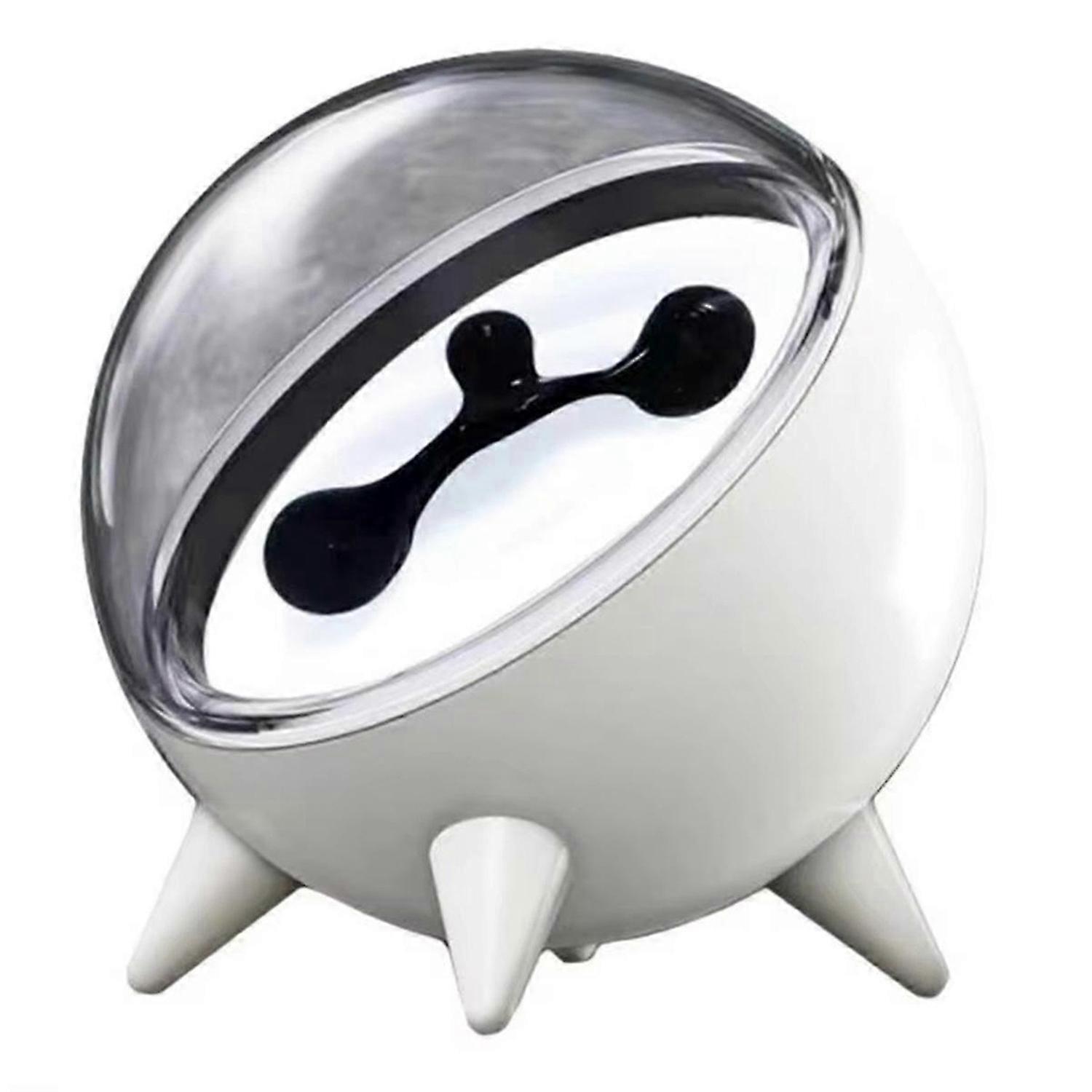 Ferrofluid Sound Visualizer, Rechargeable Music Rhythm Speaker White