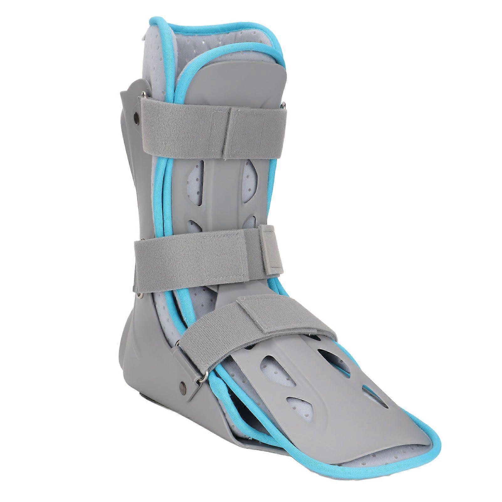 Ankle Brace Breathable Tightness Adjustable Fracture Recovery Foot Ankle Fixing Splint with BaffleRight Foot