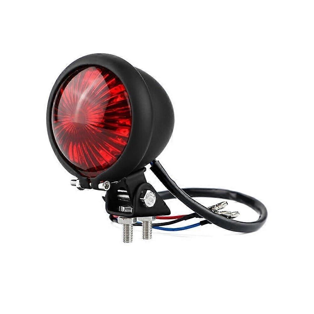 Motorcycle Rear Tail Light LED, Bobber Chopper Style Tail Light, Brake Stop Lamp, Universal Fit