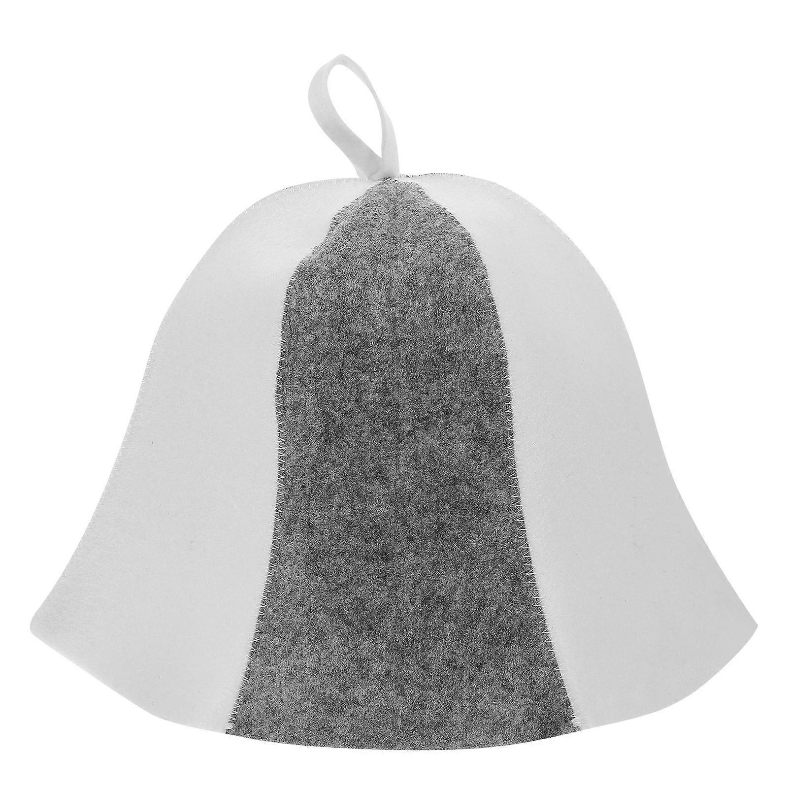 Sauna Hat Felt Bath Hat for Comfortable Use 2Pcs Design