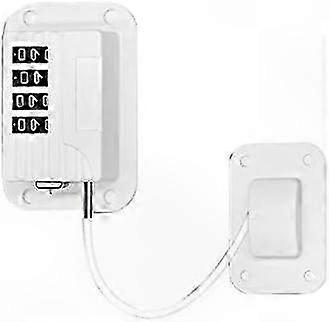 Fridge Lock with Code, 2-Pack Secure Refrigerator Locks for Child Safety