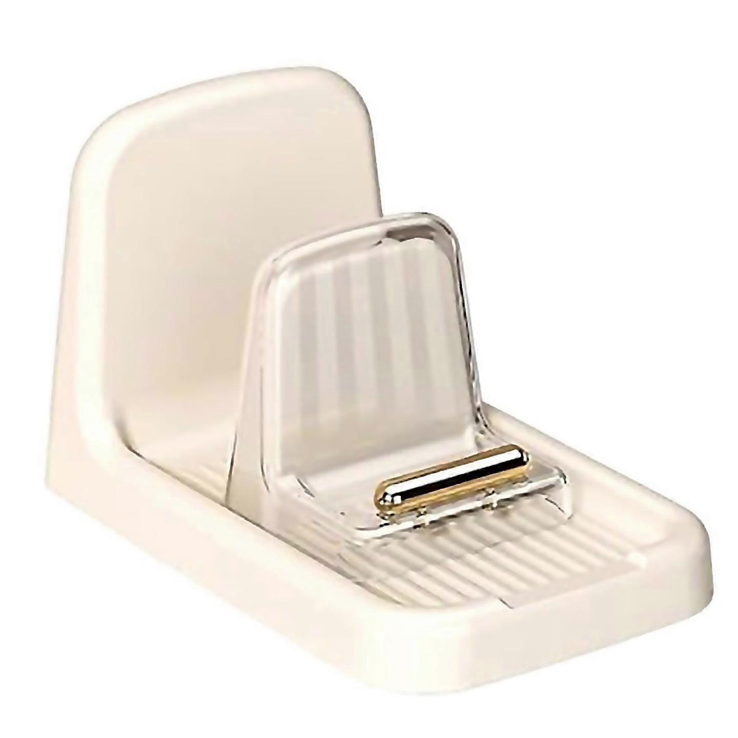 Für Arbeitsplatte Topfdeckelhalter Heavyduty Organizer Rack Weiß