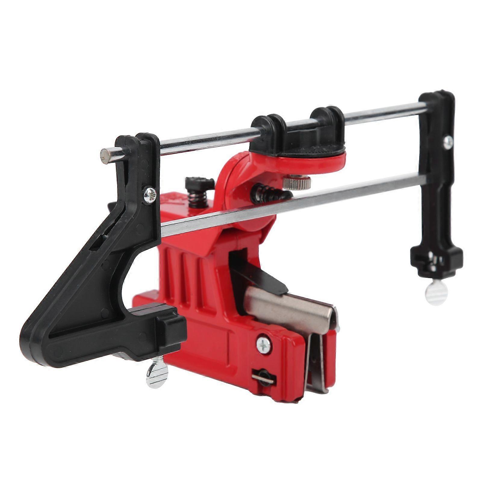 Chainsaw Chain Filing Guide Bar Mounted Sharpener Precise Sharpening Grinding Tool