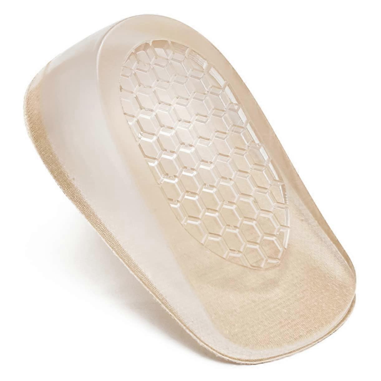Heightening Insoles 2 Pairs For Men Invisible Heel Pads Memory Foam Inner Soles Non Slip
