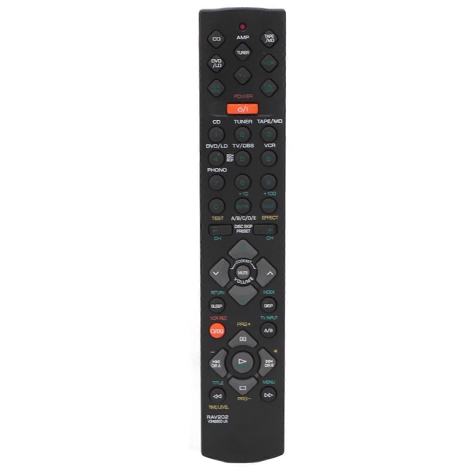RAV202 V342600 US Replacement Remote Control Compatible for RX V395 RXV395 HTR 5130 HTR5130 AV Receiver