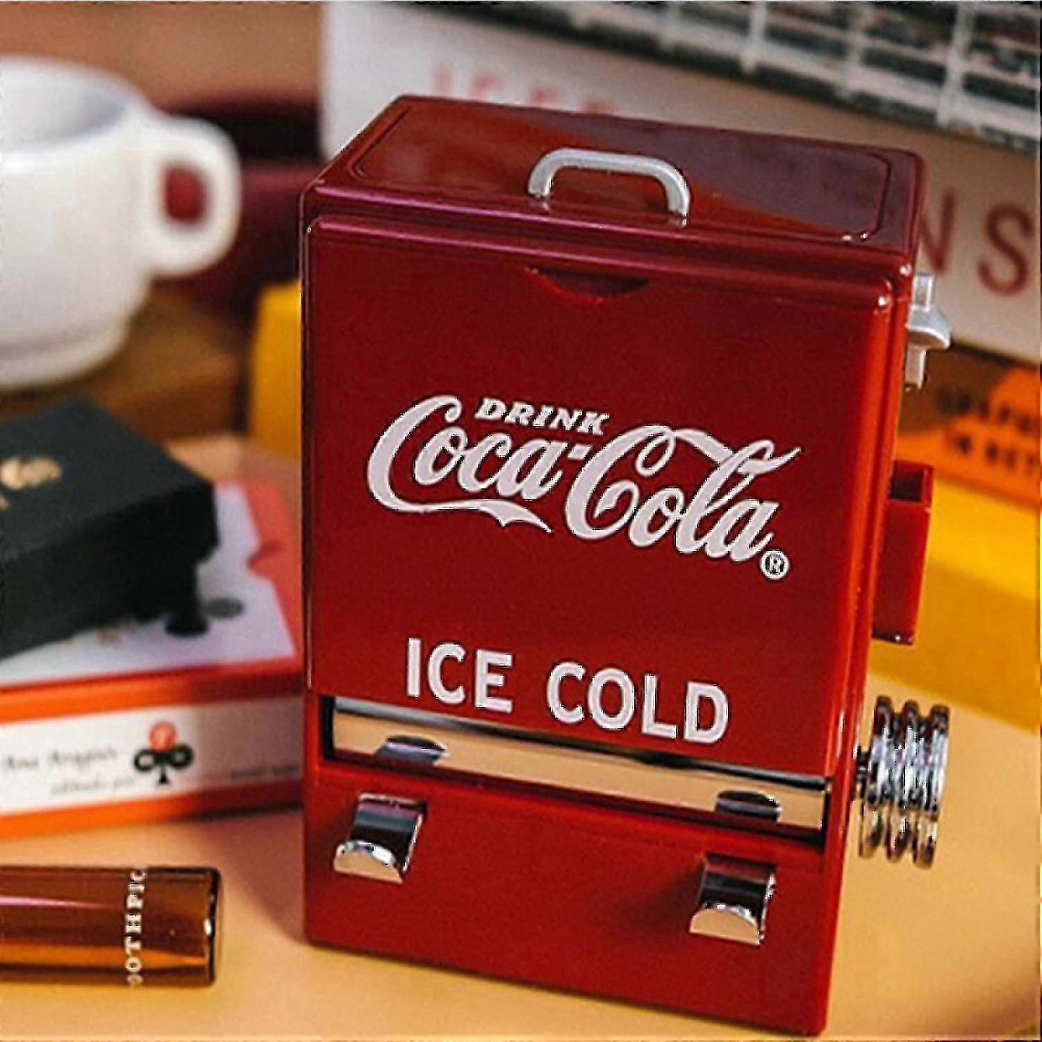 Aveki Coca-Cola Vending Machine Mini Toothpick Dispenser - ZZY