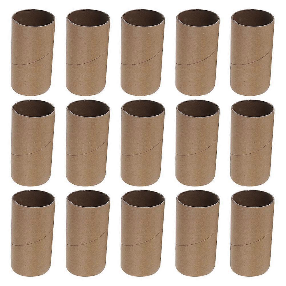 40Pcs Brown Cardboard Tubes for DIY Crafting Paper Towel Rolls for Kids