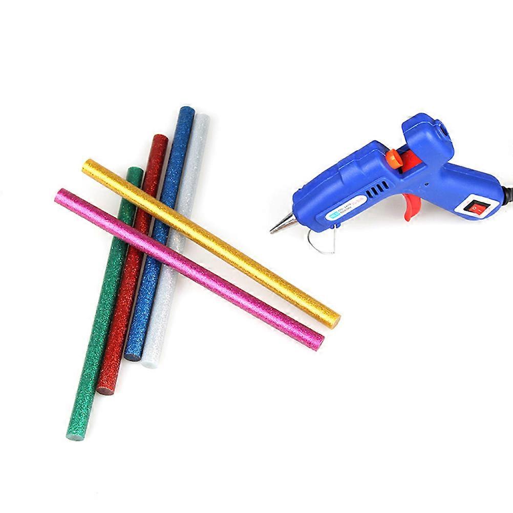 Glue Sticks Colorful for Craft 100Pcs Rose Red Hot Melt Adhesive Sticks