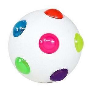 Pet Dog Light Up Bouncing Vibrating Ball Bite-resistant Ball Flashing Elastic