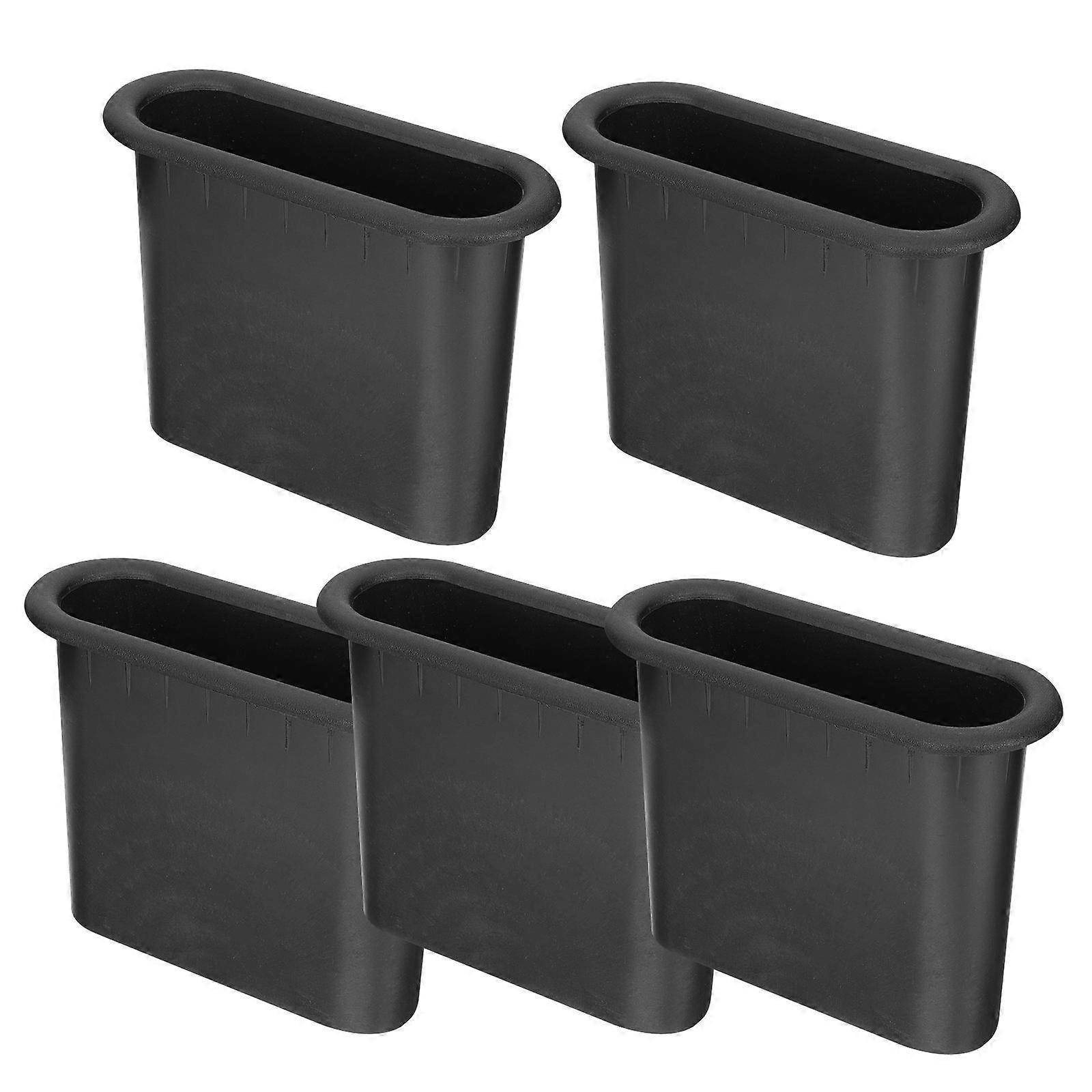 Speaker Air Port Outlet Tube for Speaker Cabinet 10Pcs Black Plastic