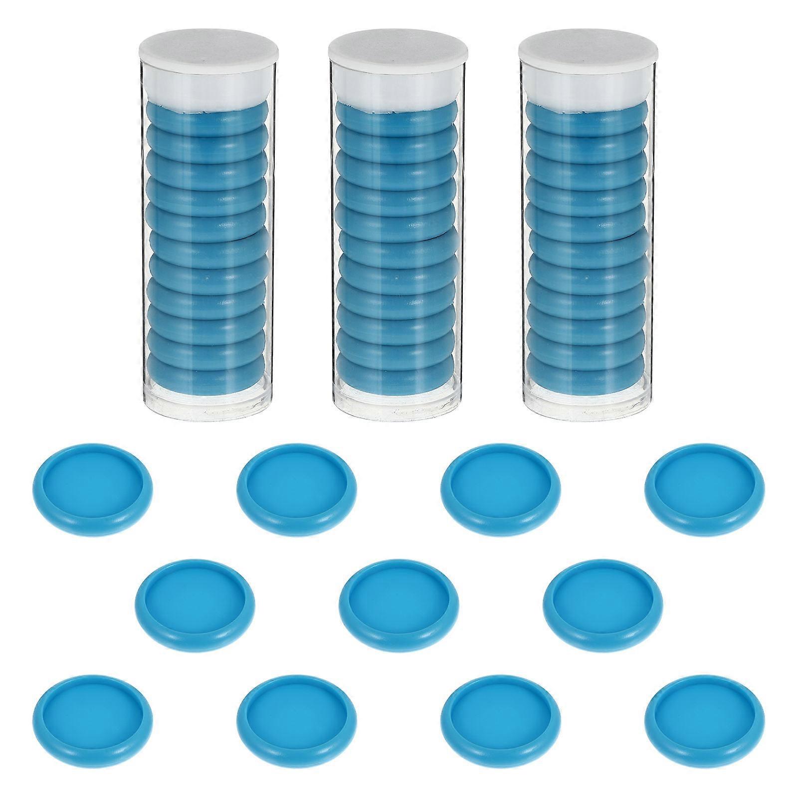 Round Binding Discs For Home Office And School Use Blue 24mm ABS Material 88Pcs