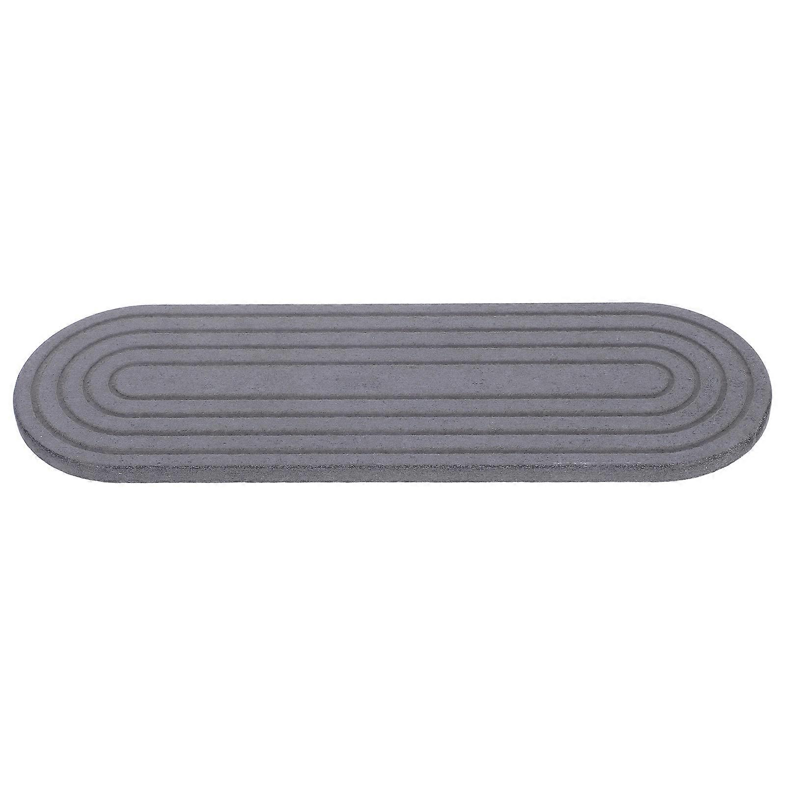 Water Absorbent Diatomite Tray for Sink with Stable Support 5Pcs Set