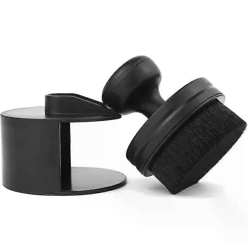 Handheld Portable Tire Shine Applicator Brush High Density For Car With Holder