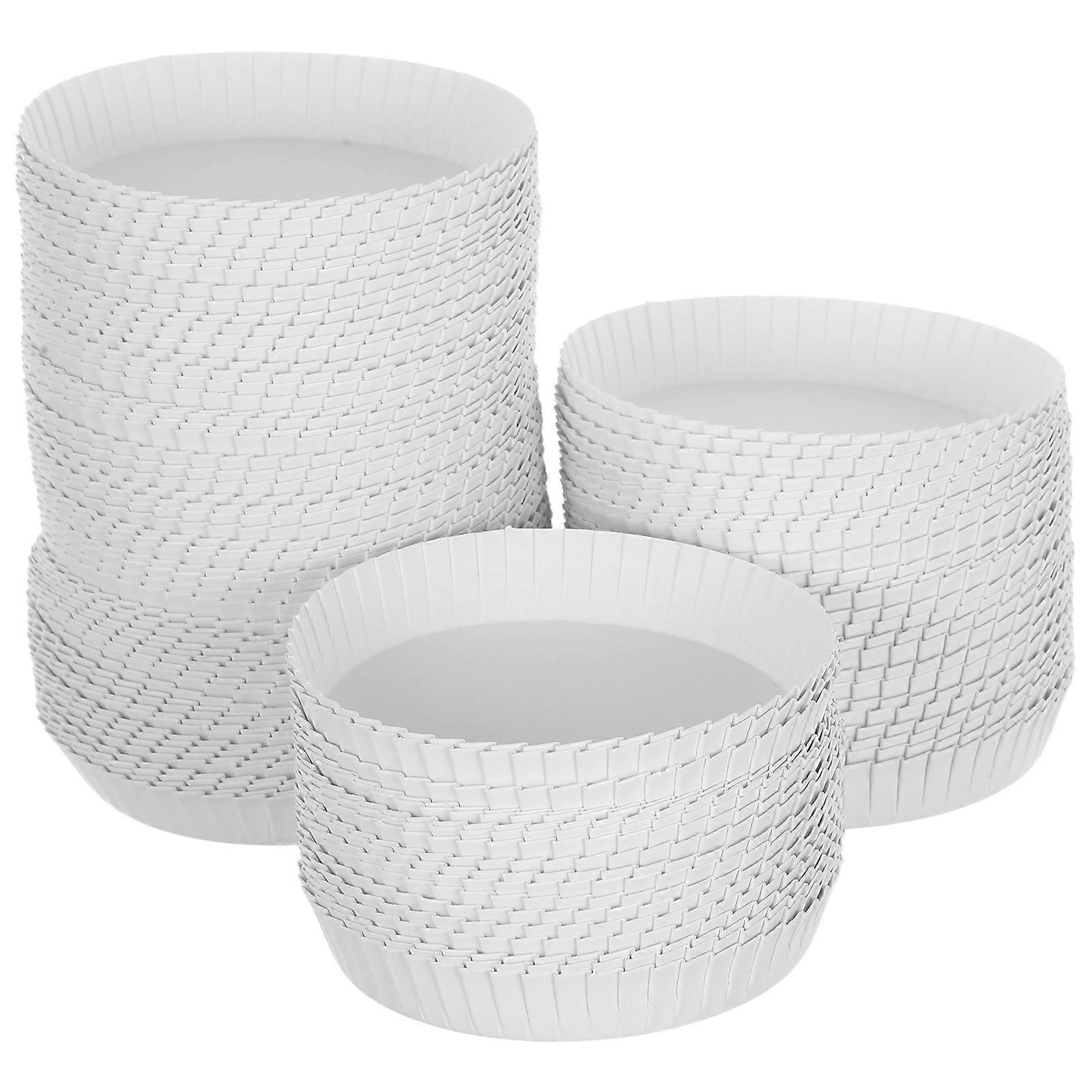 Disposable Cup Covers Paper Cup Lids for Drinking 100Pcs White Set