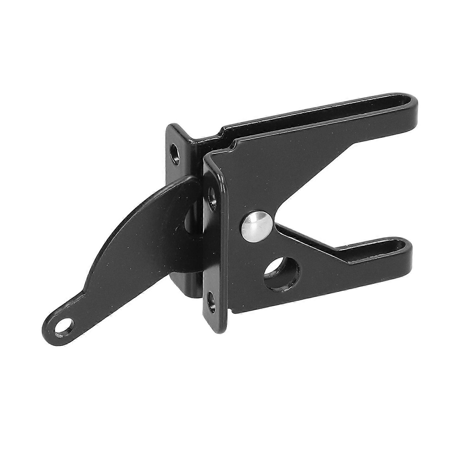 Iron Fence Lock Gate Latch with 19.6cm Adjustable Cable, 11.5x4.5cm