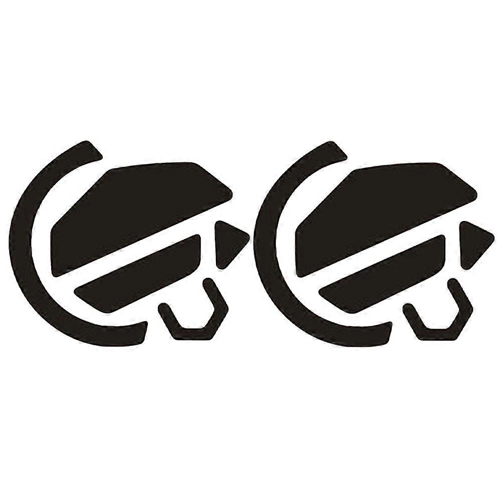 Gaming Mouse Feet Sticker PTFE Material Reduce Wrist Fatigue 2 Sets