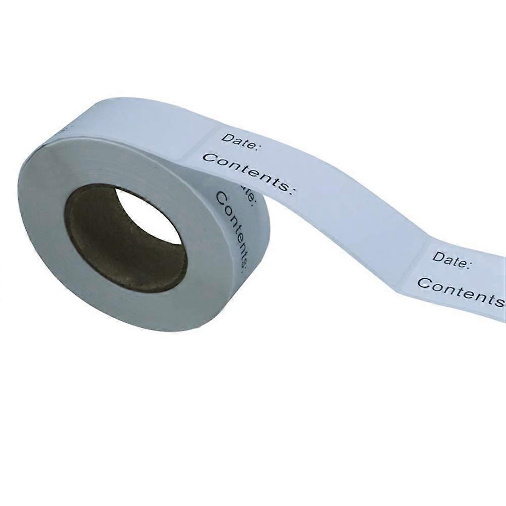 Classification Stickers For Students Teachers Home Users Approx 7 5x2 5x7 5cm White Unique Design Easy Peel 1 Roll