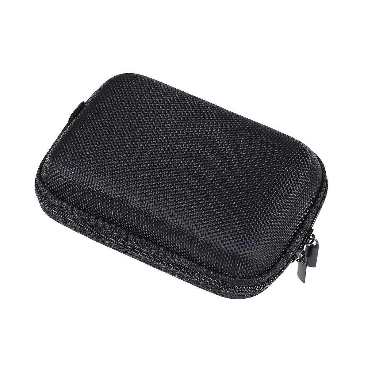 Electronics Organizer Headset Box Charger Storage for Travel 2Pcs Black