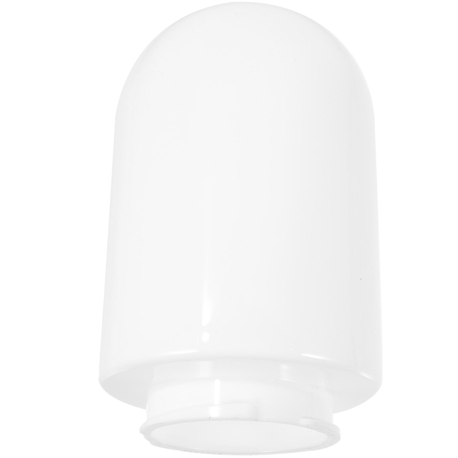 Outdoor Post Lamp Shade for Light Fixture Replacement 4Pcs White Plastic