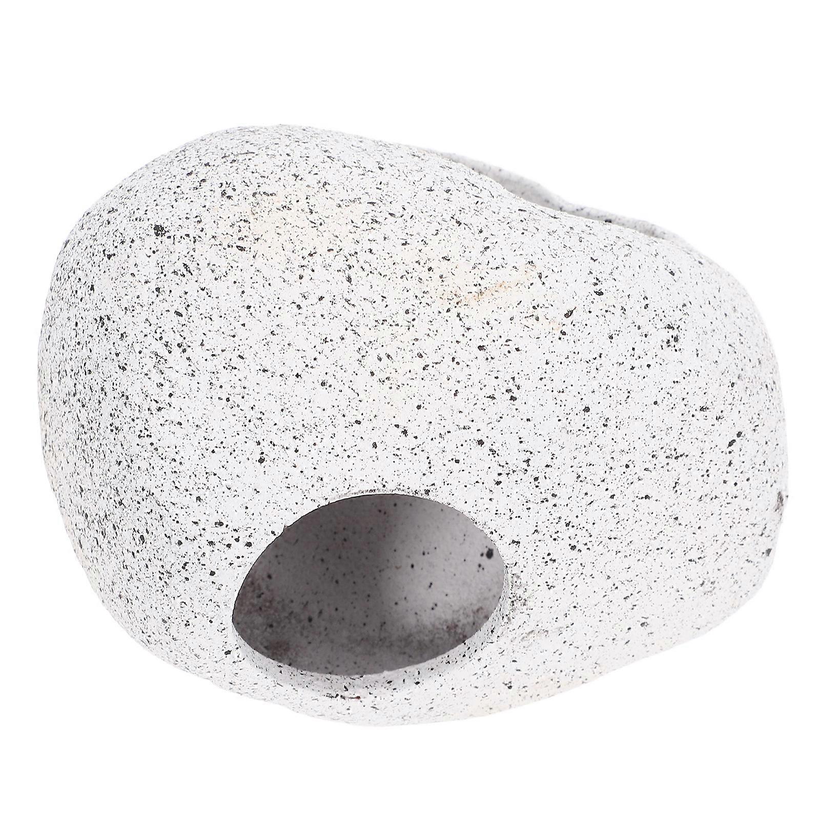 Fish Shrimp Hideout Cave Artificial Rock Aquarium Decoration 2Pcs