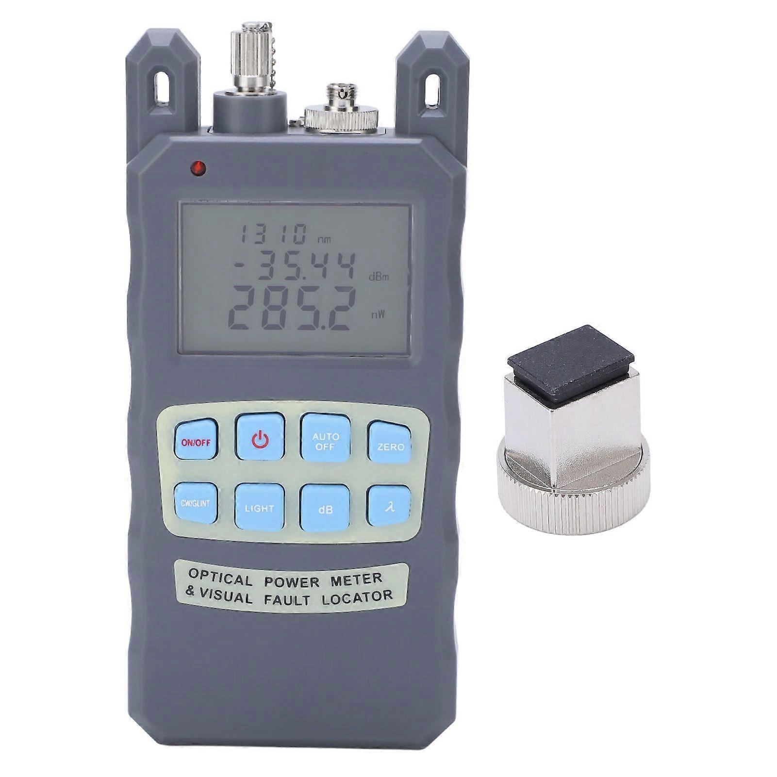 Optical Fiber Power Meter Portable Cable Tester SC FC ST Interface Visual Fault Locator 10MW