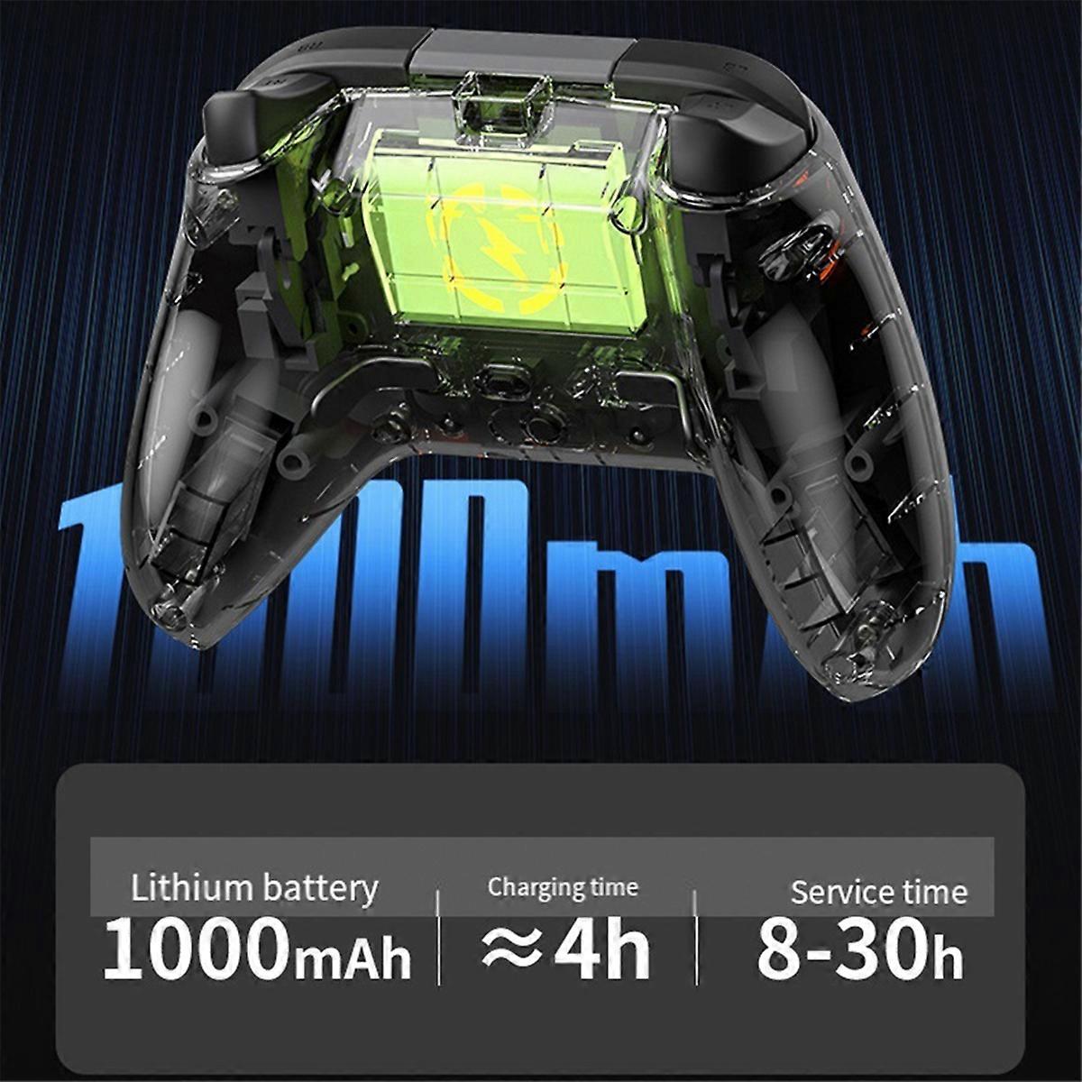 Wireless Bluetooth Joystick For Switch Great Sage Generation Black
