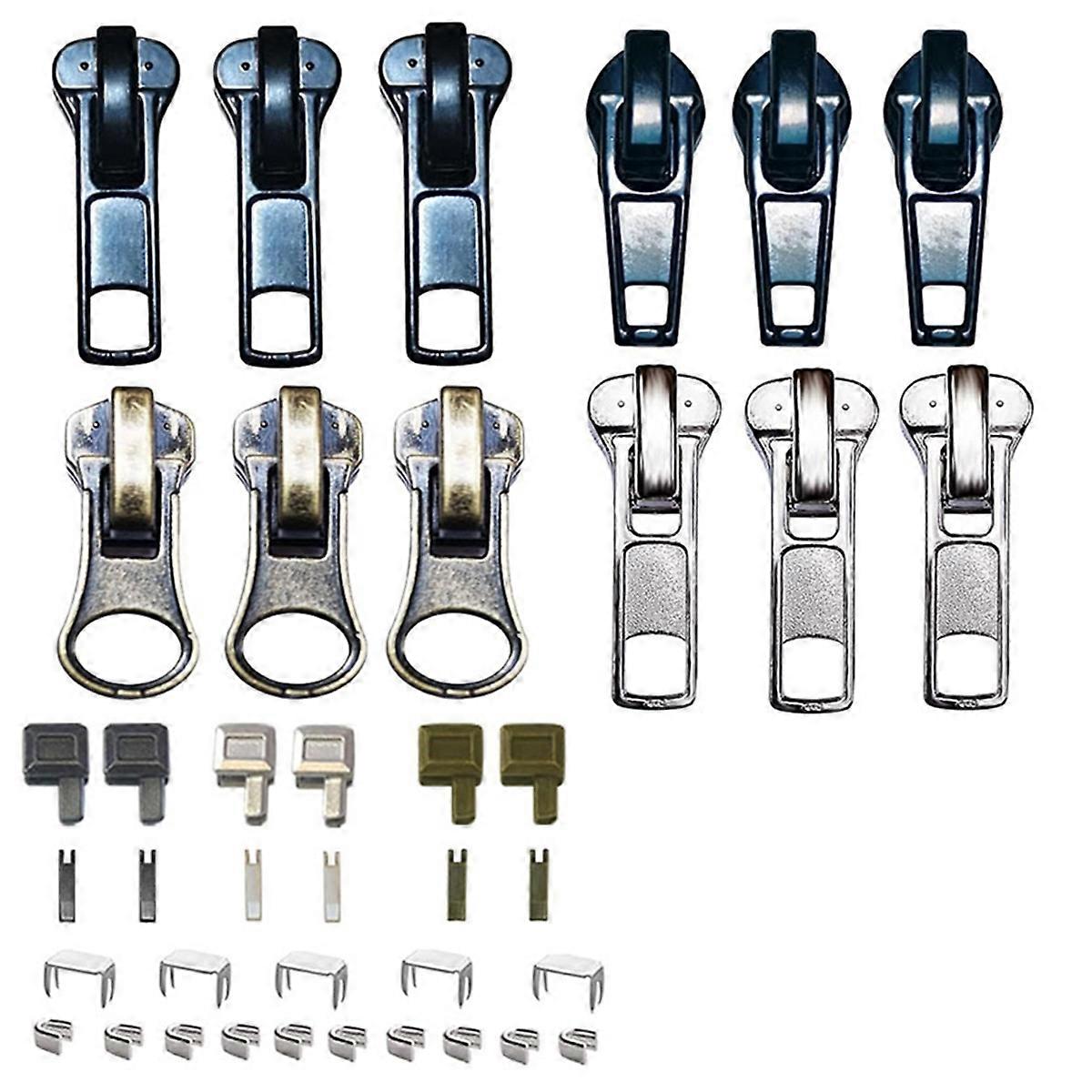 Zipper repair kit 5 slider with lock