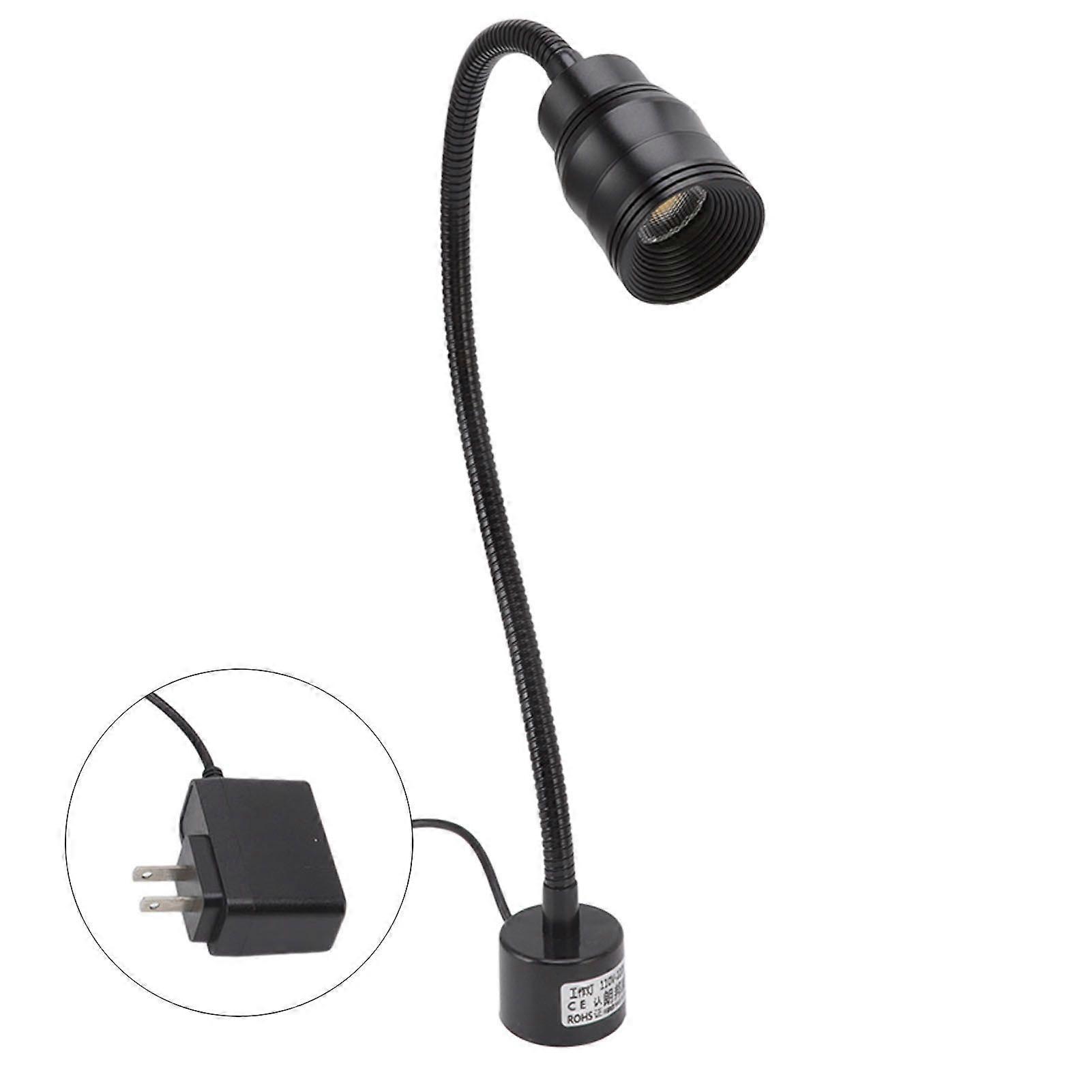 Machine Light LED Gooseneck Work Lamp 7W with Magnetic Base   for Reading