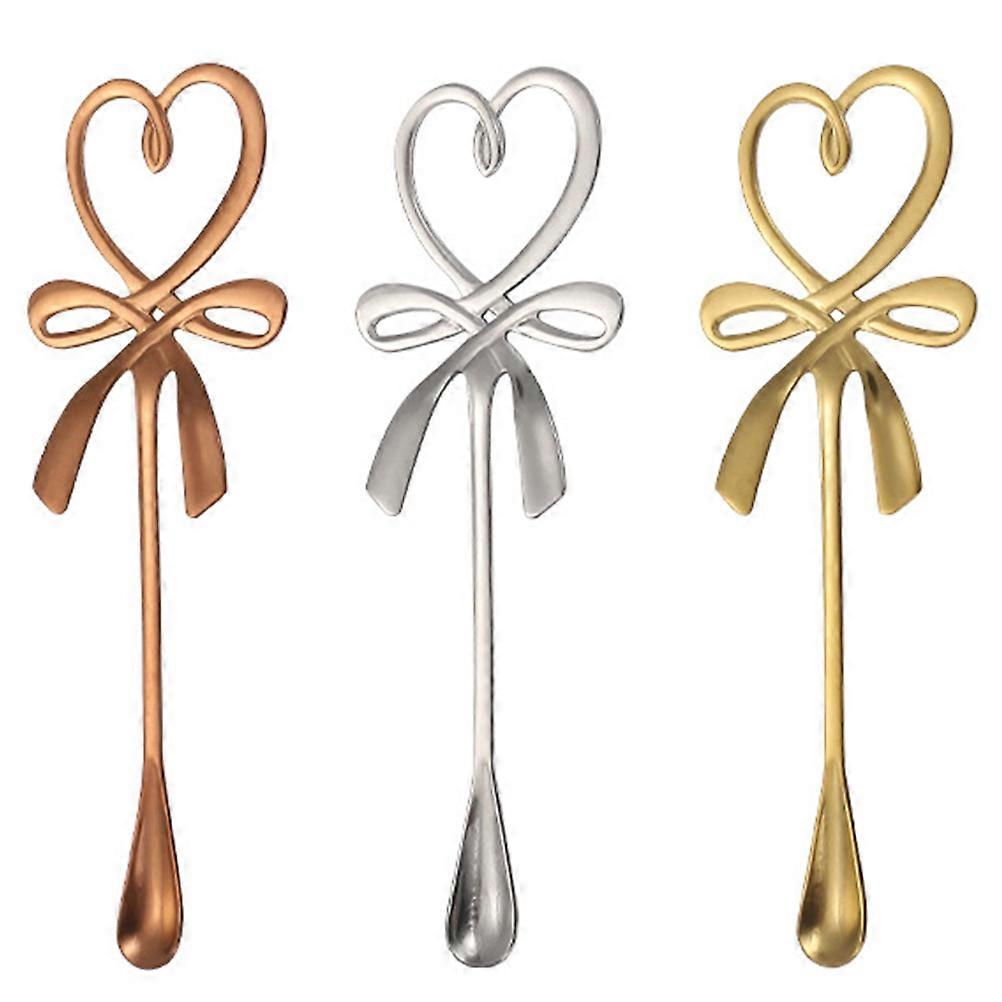 Stainless Steel Coffee Spoons for Coffee Little Dessert Spoons 9Pcs