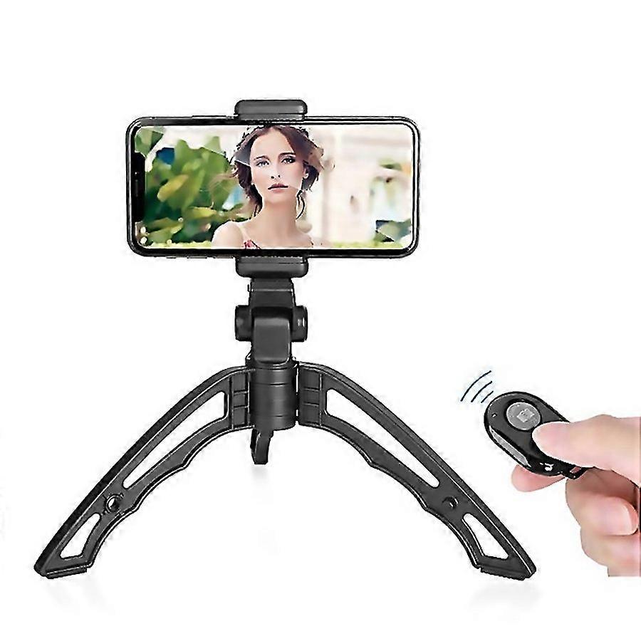 For Apexel Portable Handheld Lazy Live Broadcast Desktop Folding Universal Bluetooth Tripod Phone Ho