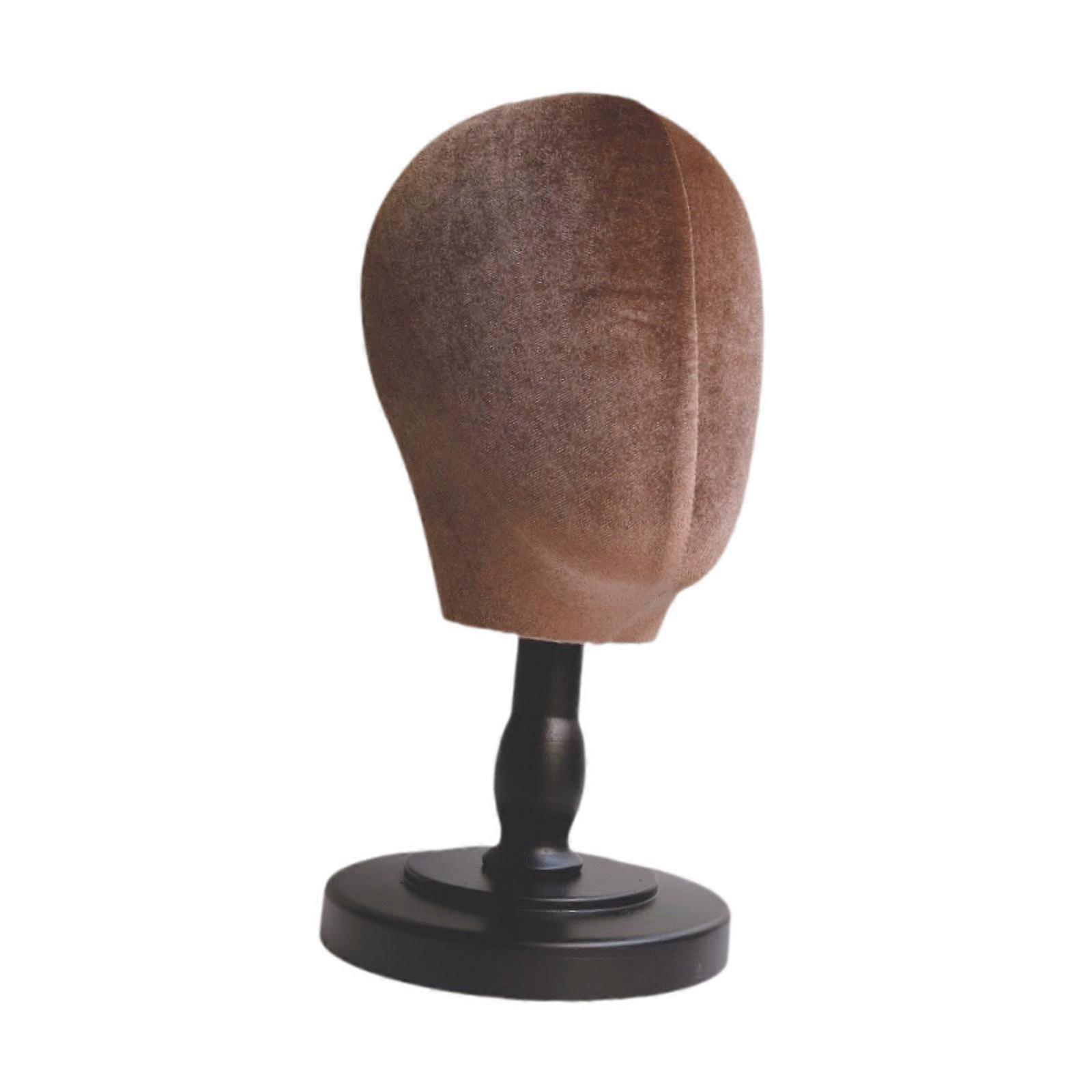 Cap Display Holder Display Stand Sturdy Lifelike with Base Wig Display Stand black base