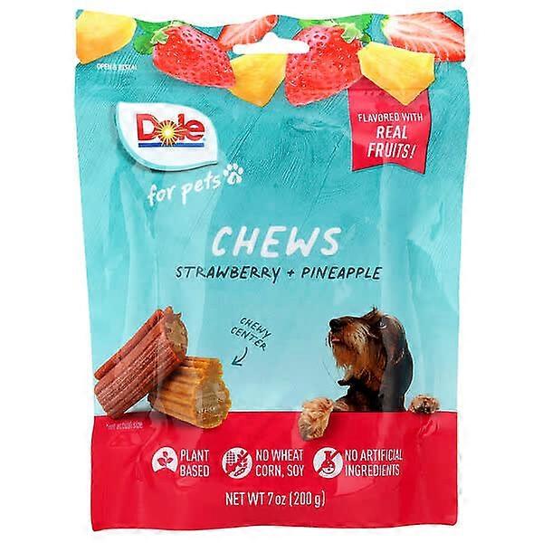 Dole for Pets, Chews, Strawberry + Pineapple, 7 oz (200 g)