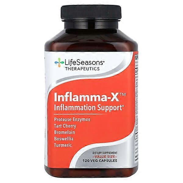 LifeSeasons, Inflamma-XÃÂ¢ÃÂÃÂ¢, 120 Veg Capsules