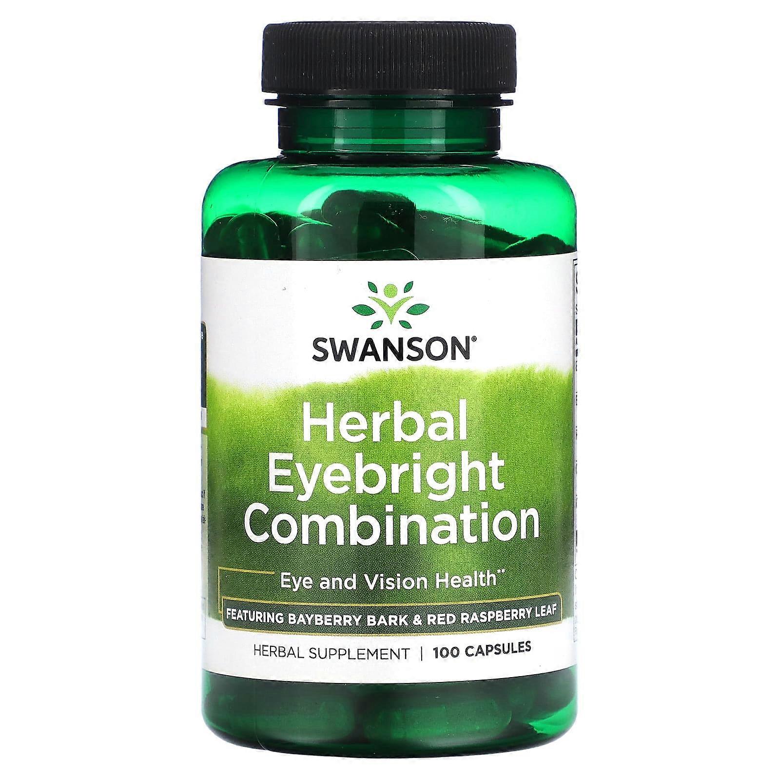 Herbal Eyebright Combination, 100 Capsules