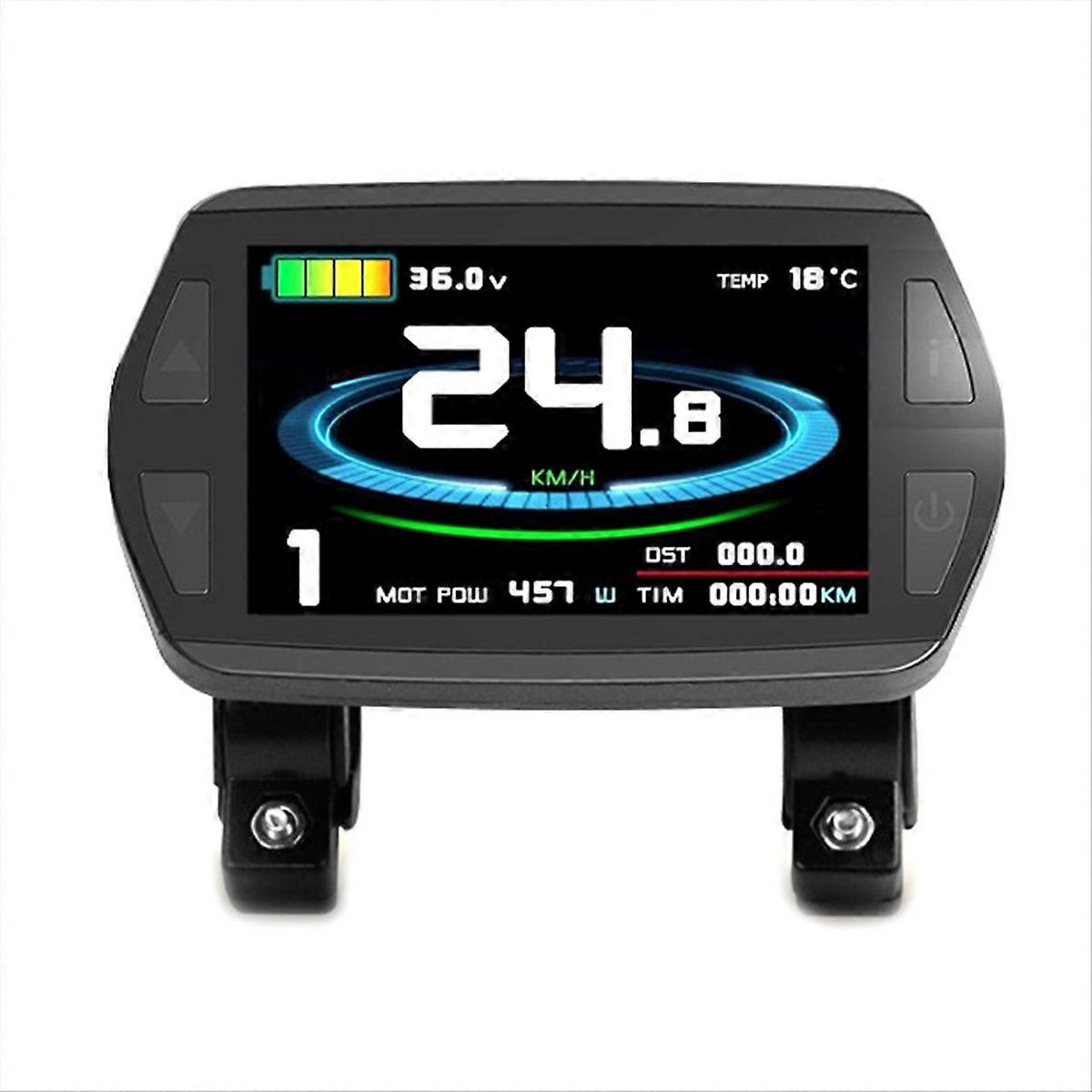 Electric Bicycle Color Light Sensing Display Meter SM Plug
